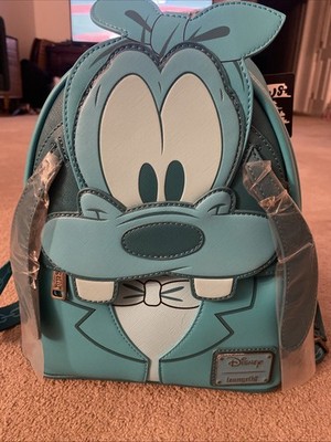 Loungefly NWT Disney Goofy Christmas Carol Jacob Marley Glow/Dark Mini  Backpack