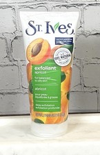 SEALED ST. IVES Exfoliant Apricot Face/Body Scrub 6 oz/170g Balanced to Oily