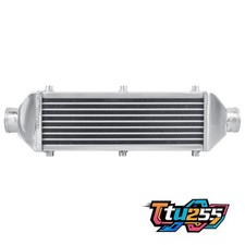 430x160x50mm Universal Intercooler Front Mount -turbofin- 2.5 Inletoutlet 430x160x50mm Universal Intercooler Front Mount -turbofin- 2.5 Inletoutlet