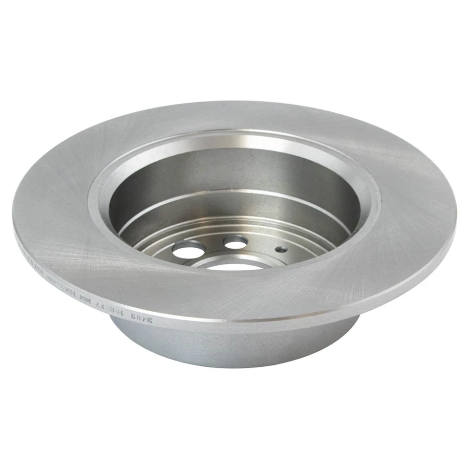 Kit de rotor de freno y pastillas de freno de cerámica traseras izquierda derecha TRQ para Volvo Foto 4 de 4