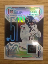 2025 Score SSP Top 100 Players Of 2024#51 Keenan Allen - Chicago Bears  Case Hit