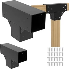 4x4Pergola Brackets kit Modular Outdoor Pergola Kit DIY Elevated Wood Stand Kit
