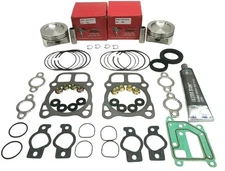 OVERHAUL KIT FITS KOHLER, PISTONS, GASKETS & SEALS, CH18, CH20, CV18-CV20 