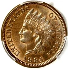 ❤️‍🔥🤎🌇🍁💃😍PCGS MS64 RB 1884 INDIAN HEAD CENT