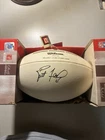 Brett Favre Signed Wilson NFL White Panel Football Ball, Not Authenticated