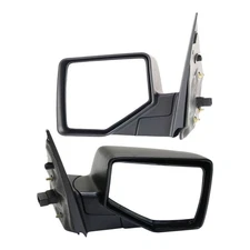 Mirror Set Of 2 For 2006-2010 Ford Explorer Textured Black Left And Right