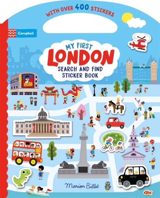 My First Search And Find London Sticker Book : With Over 400 Stickers! Campbell Books - Image 4