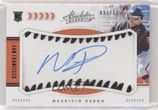 2020 Absolute Rookie Baseball Material Signatures Black Mauricio Dubon Auto qf8
