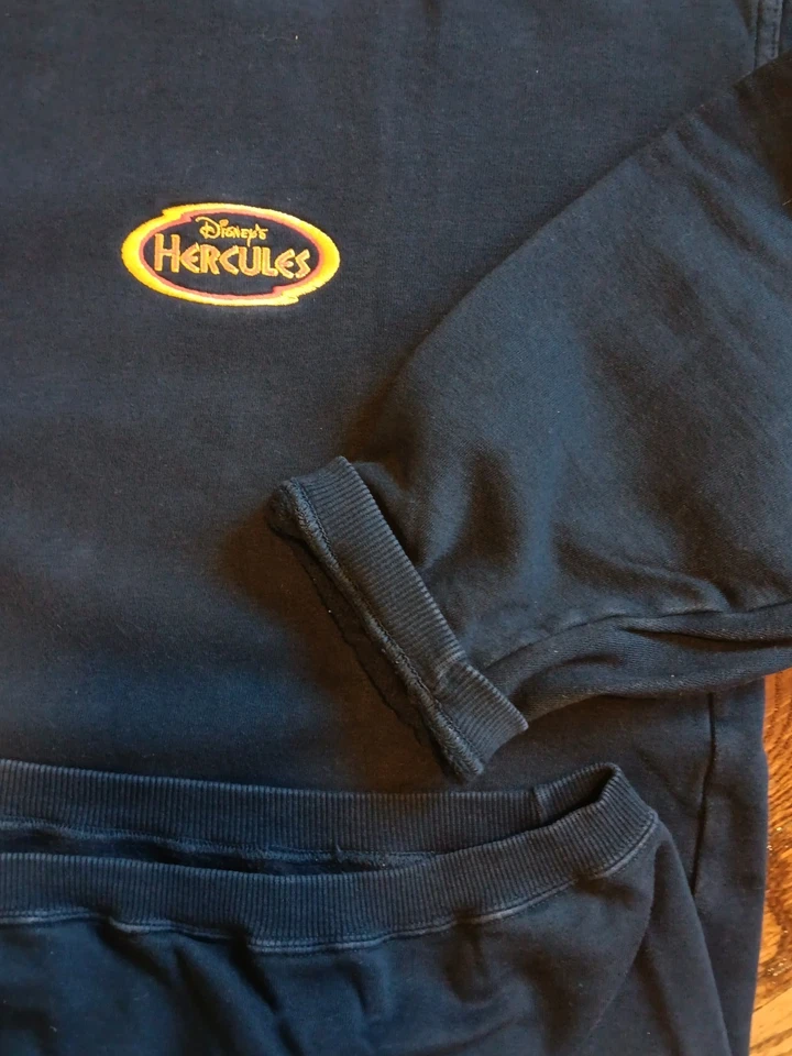 Suéter de Colección Años 90 Disney Hércules Película Promo Elenco y Equipo Foto 4 de 4