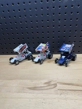 Sprint Car Racers Kipp Brothers pull back action 4" die-cast midget racer Lot