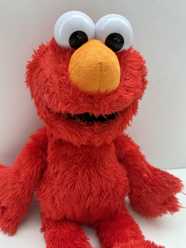 "Muñeco de peluche parlante Hasbro Tickle Me Elmo Sesame Street 2017 14"" probado y funcionando" Foto 2 de 4