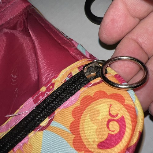 Travel Bag Multicolor Print Hanging Cosmetic Toiletry Organizer Missing Middle - Picture 11 of 15