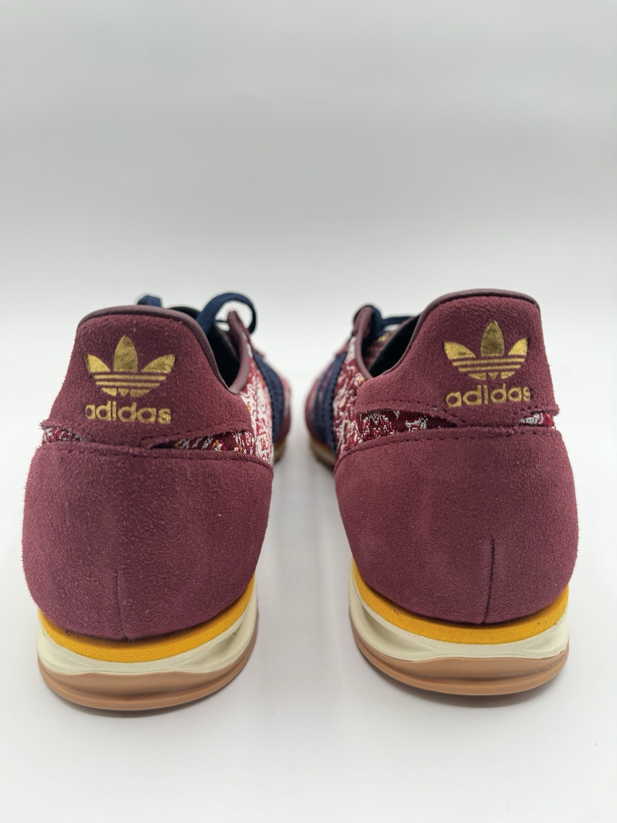 Adidas Women’s SL 72 OG Size 10.5 Shadow Red Maroon Bright Gold |ID1434|