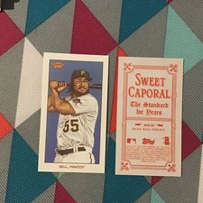 Josh Bell pirates - Sweet Caporal Back (142 made) 2020 topps T206 series 4