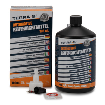 Sigillante Per Pneumatici TERRA-S 700ml - Riparazione Forature Fino A 6mm, Emergenza Auto - Foto 10