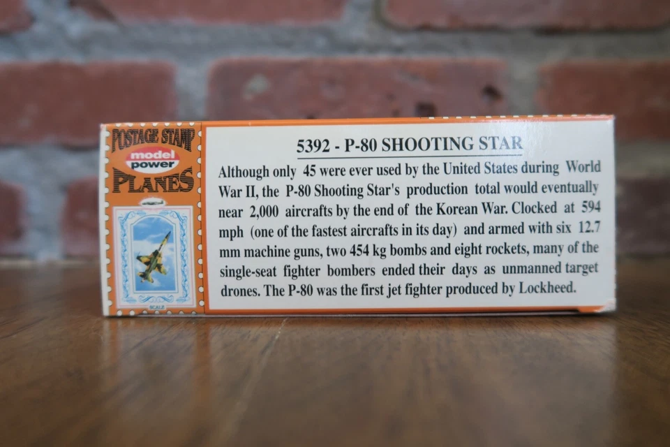 Model Power Diecast Airplane New in Box P-80 Shooting Star - Image 2 of 4