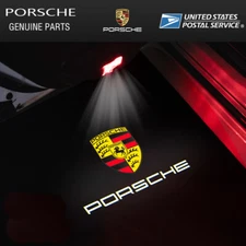 1 pair Genuine PORSCHE Macan HD LED Laser Projector Lights for Macan 2014-2024