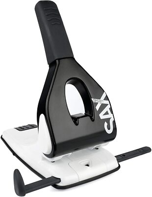 SAX 618 Kraftlocher/Starklocher | 65 Blatt | Mit Anschlagschiene (Schwarz) OVP