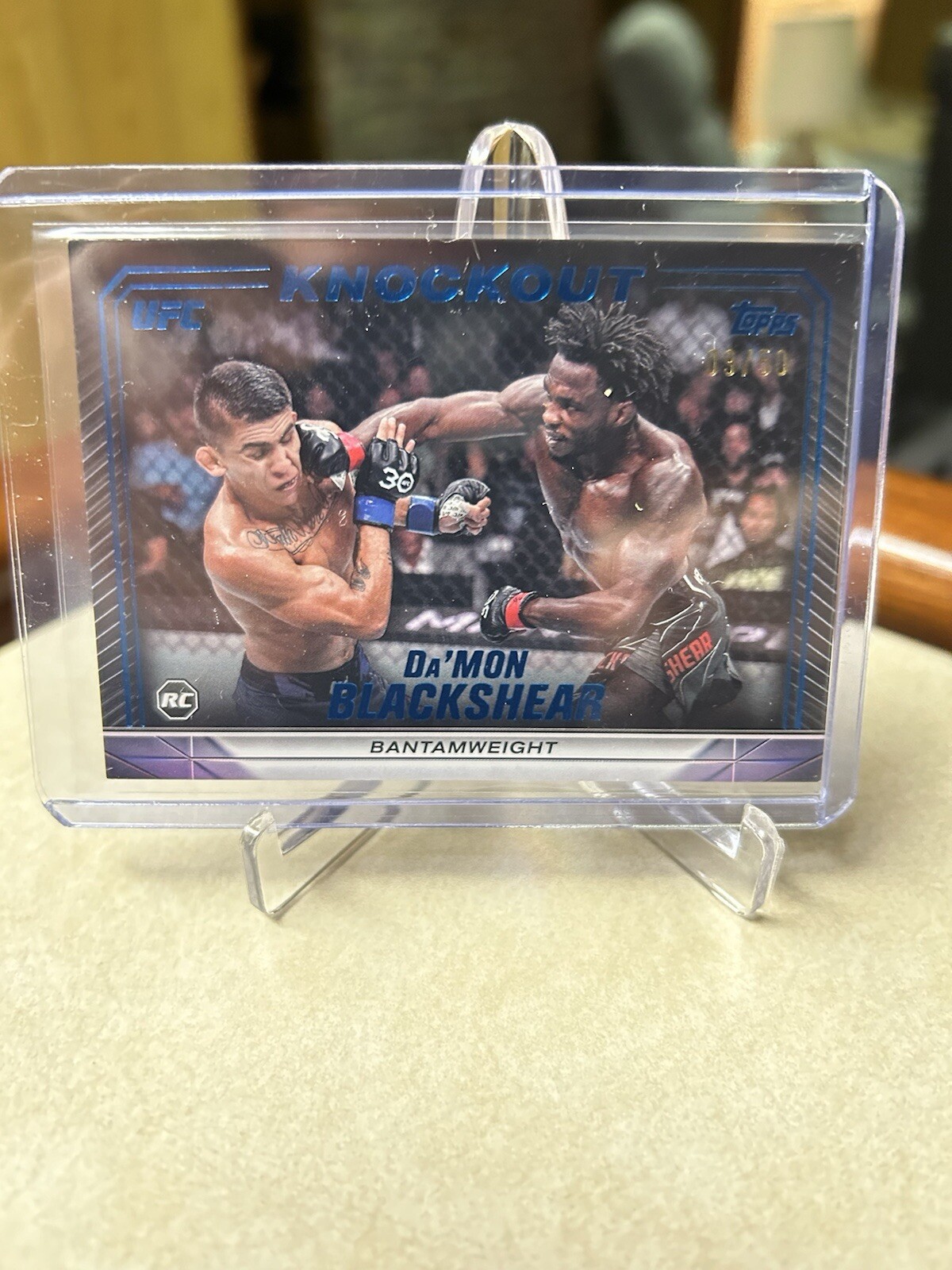 Da’Mon Blackshear 2024 UFC Topps Knockout Rookie /50