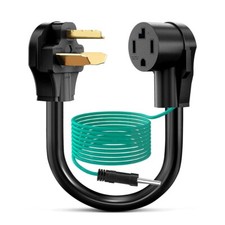 1.5 ft 4 Prong to 3 Prong Dryer Plug Adapter 10-30P to 14-30P Dryer Adapter Cord