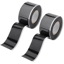 2 Rolls Grip Tape, 1IN X 10FT Grip Tape for Handles, Silicone Rubber Wrap for Pu