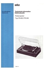 Service Manual-Anleitung für Braun PS 450,PS...