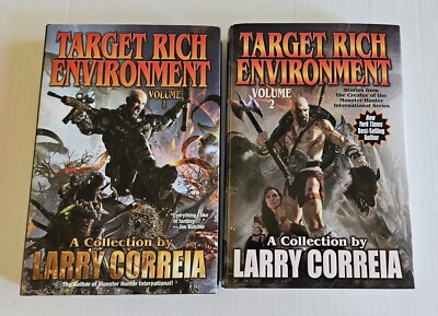 Target Rich Environment Volume 1 And 2 Books Larry Correia Collection