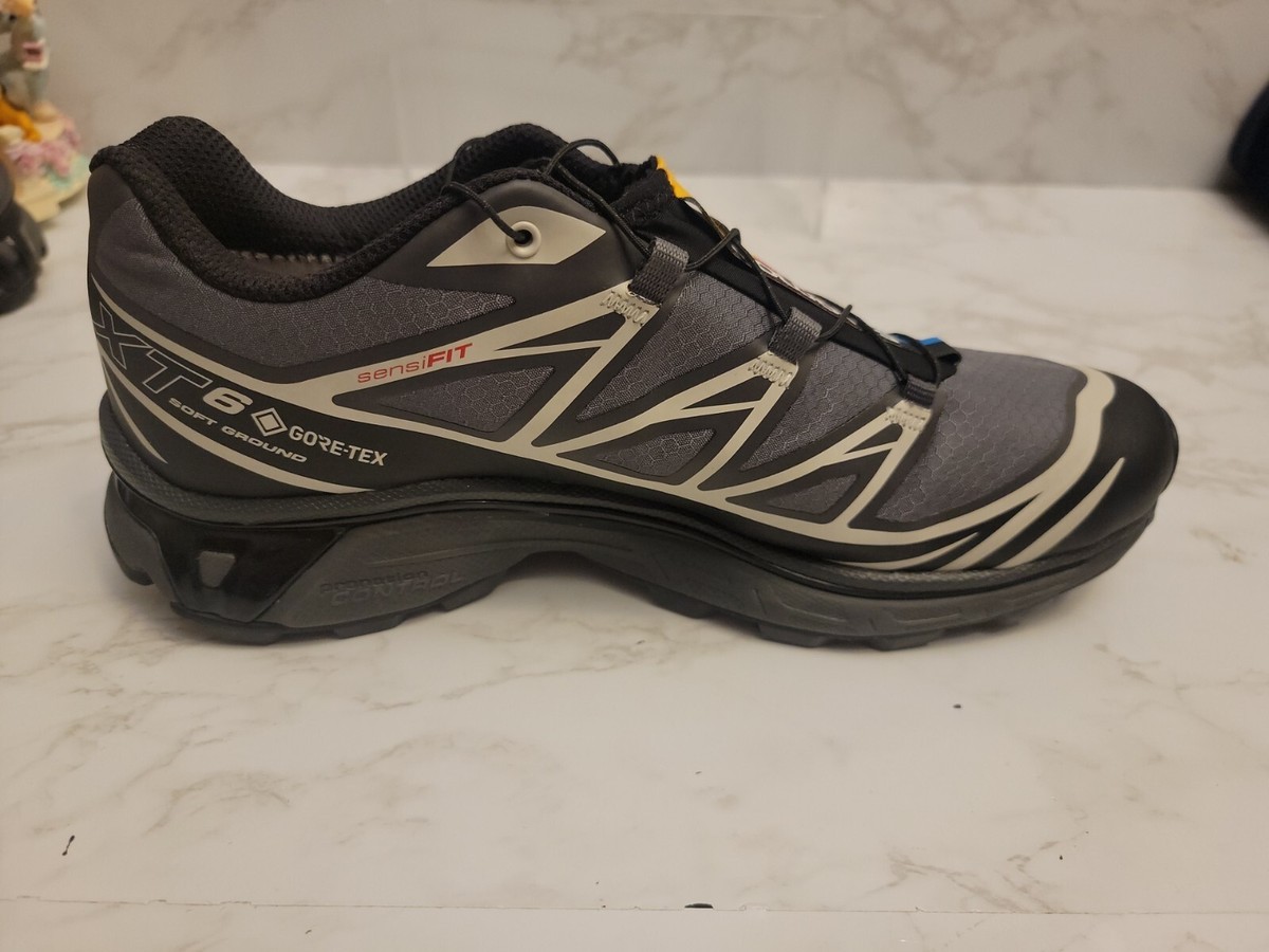 Salomon XT-6 GORE-TEX Black / Ebony / Lunar Rock - Lockwood