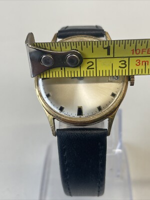 Montre Vintage JUNGHANS Mécanique Des Années 60 - Mouvement 620.02 Fonctionnel - Boîtier Doré