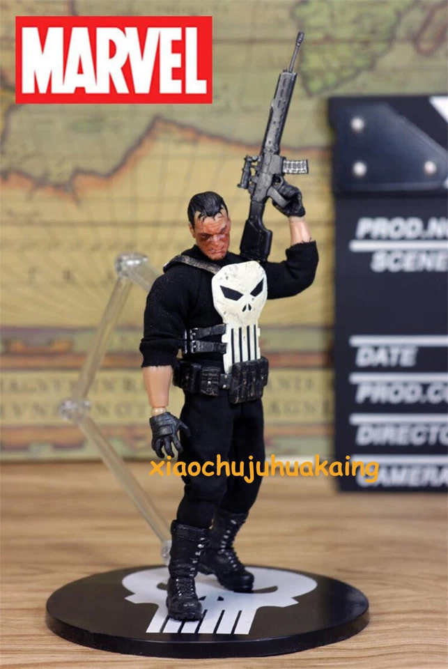 Figura de acción The Punisher Frank escala 1/12 6" modelo juguete China versión estándar Foto 4 de 4