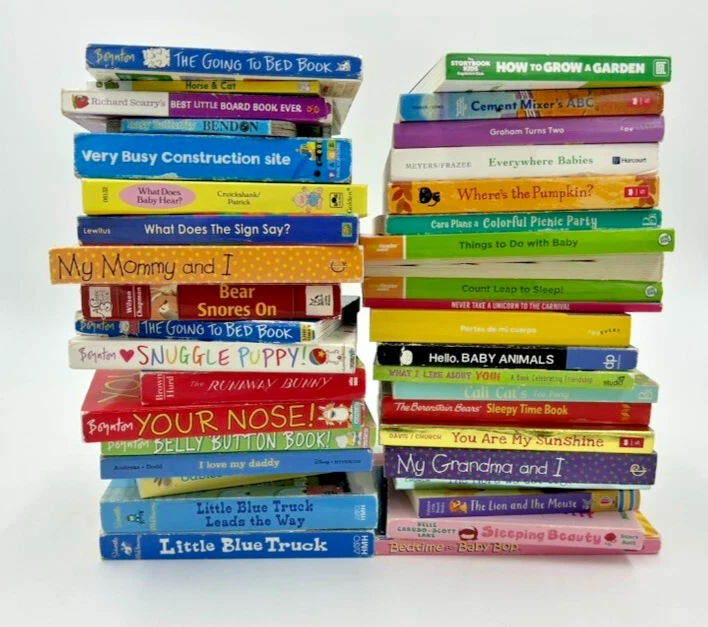 Lot of 100 - Board Books for Children's/ Toddler Babies/Preschool/Daycare - Image 4 of 4