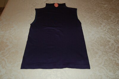 Tizy - Women's Tank Top, Blue, 90% Polyamide 10% Cotton, Size X / XL, New