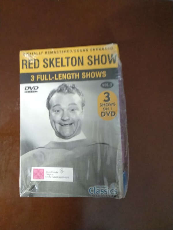 The Red Skelton Show, 3 Full-Length Shows-Vol. 2- RARE!