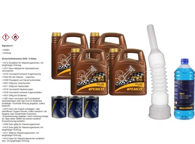 16L PEMCO iDRIVE 370 0W-40 Motoröl API SN ACEA A3/B4 Additiv Auslaufschlauch