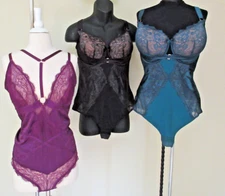 3 Queen Size Sexy Bodysuits Teddys City Chic + Fox & Royal