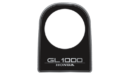 Honda GL1000 1977 juego completo de calcomanías alfiler rayas advertencia calcomanías - negro - Imagen 7 de 8