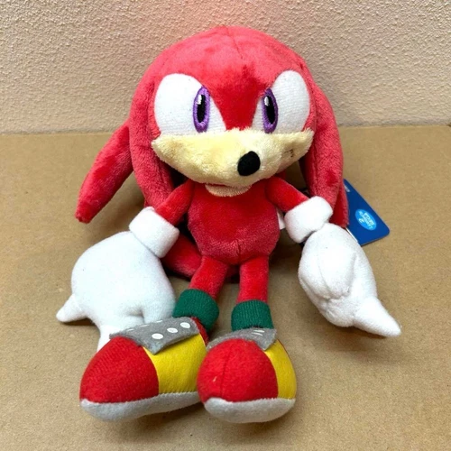 Sonic the Hedgehog Knuckles Stuffed Toy S size 18cm SEGA Hobby game Sanei Boeki - product listing photo