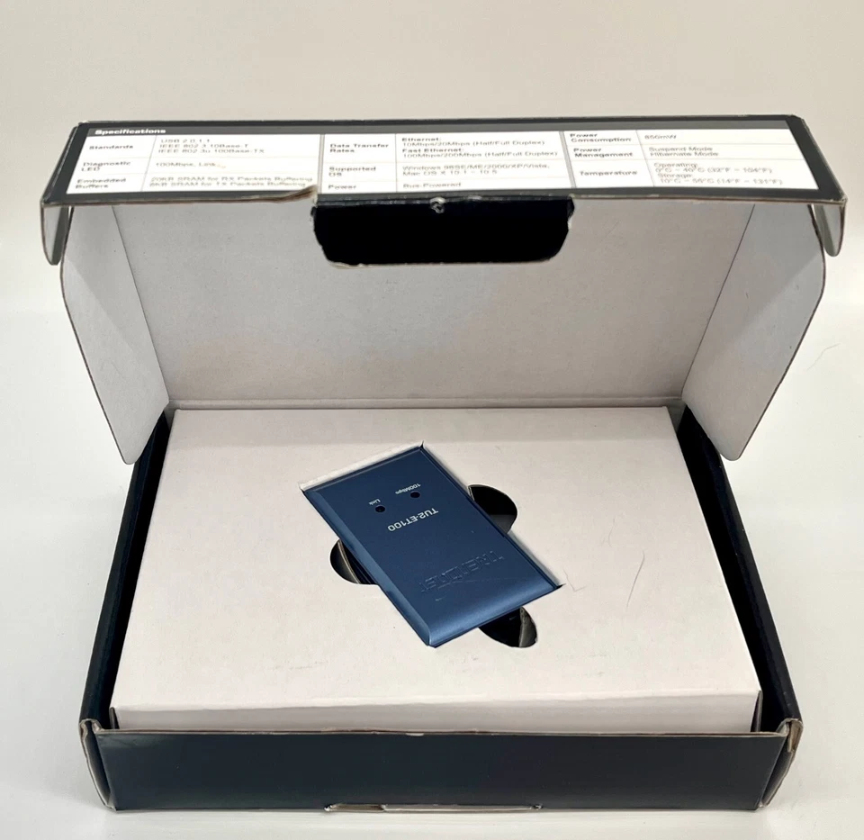 TRENDnet USB to 10/100Mbps Adapter (TU2-ET100) - Image 2 of 4