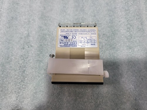 As-Is YAMAMOTO ELECTRIC DIGITAL DIFFERENTIAL PRESSURE GAUGE 300 Pa EMD7 D3P1D - Picture 2 of 4