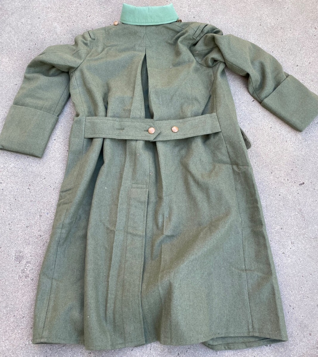 WWI GERMAN M1915 INFANTRY WINTER GREATCOAT OVERCOAT-SIZE 2 (42-44R