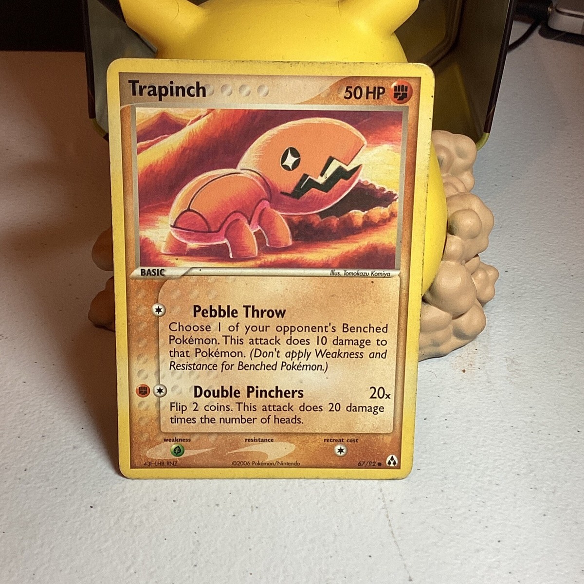 Pokémon TCG Trapinch EX Legend Maker 67 Regular Common | eBay