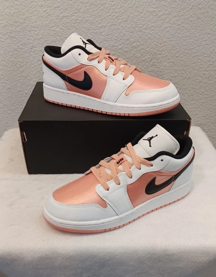 New Nike Air Jordan 1 Low GS Shoes~ Madder Root (DM8960-801) Sz 6Y/Women's  7.5