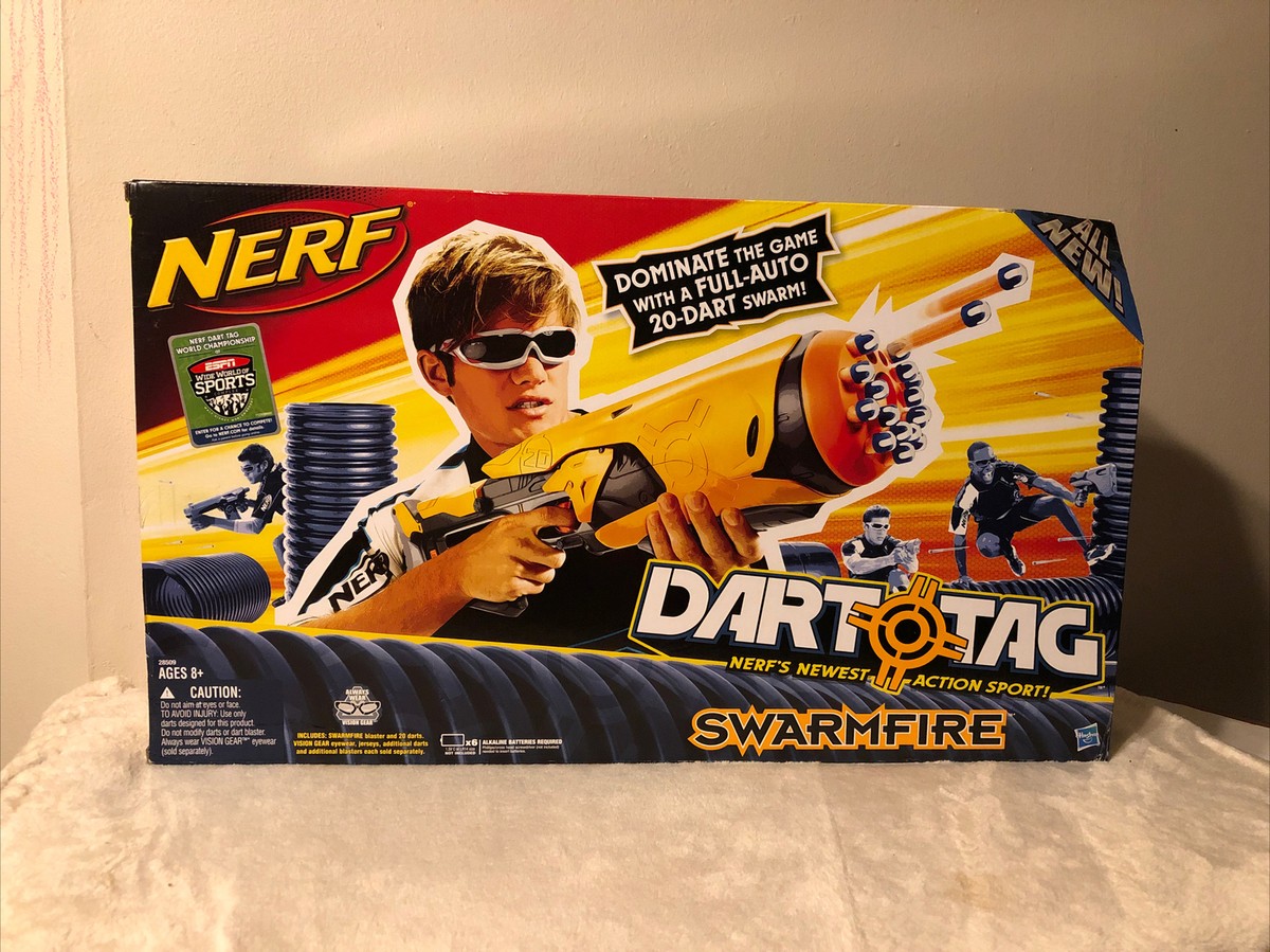 NERF Dart Tag Swarmfire Soft Dart Nerf Gun NEW IN BOX