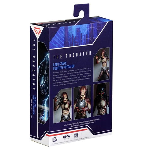 NECA Lab Escape Fugitive Predator 7" Ultimate Action Figure Predators Movie 2019 - Picture 11 of 11