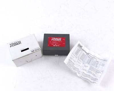 Traco Power TMP 60115 AC/DC Power Module 50/60Hz w/ Installation Instructions