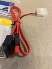 StarTech.com 20in Slimline SATA to SATA with LP4 Cable Adapter SLSATAF20  T5 