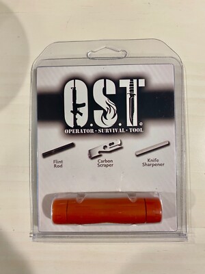 Operator Survival Tool O.S.T. - cleaning tool, carbon scraper, fire starter