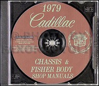 1979 Cadillac Shop Manuell Und KöRper Reparatur Cd Deville Fleetwood Eldorado