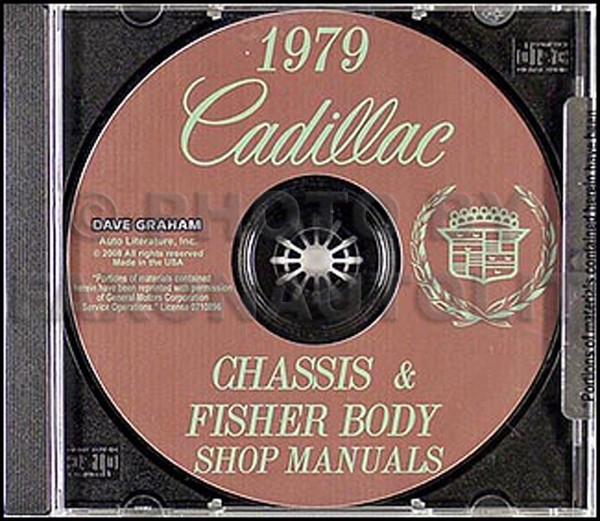 1979 Cadillac Shop Manuell Und KöRper Reparatur Cd Deville Fleetwood Eldorado-image