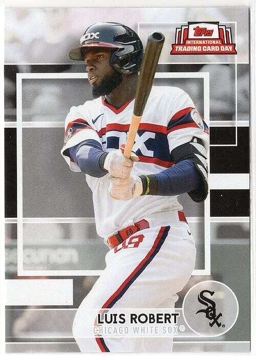 2022 Topps International Trading Card Day #NTCD7 Luis Robert White Sox